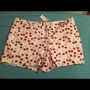 Cherry shorts size 6 from Loft